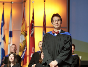 Dr. Clinton Wong, recipient of the College of Family Physicians of Canada Honorary Membership