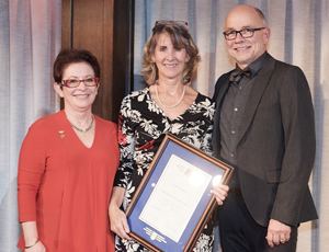 Dr. Jeannie Haggerty, recipient of the Family Medicine Researcher of the Year award